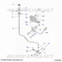 BRAKES, BRAKE PEDAL AND MASTER CYLINDER
