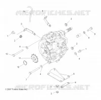 DRIVE TRAIN, MAIN GEARCASE MOUNTING
