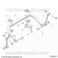 SUSPENSION, FRONT STABILIZER BAR- G21GXH99AL/BL (C700815-1)