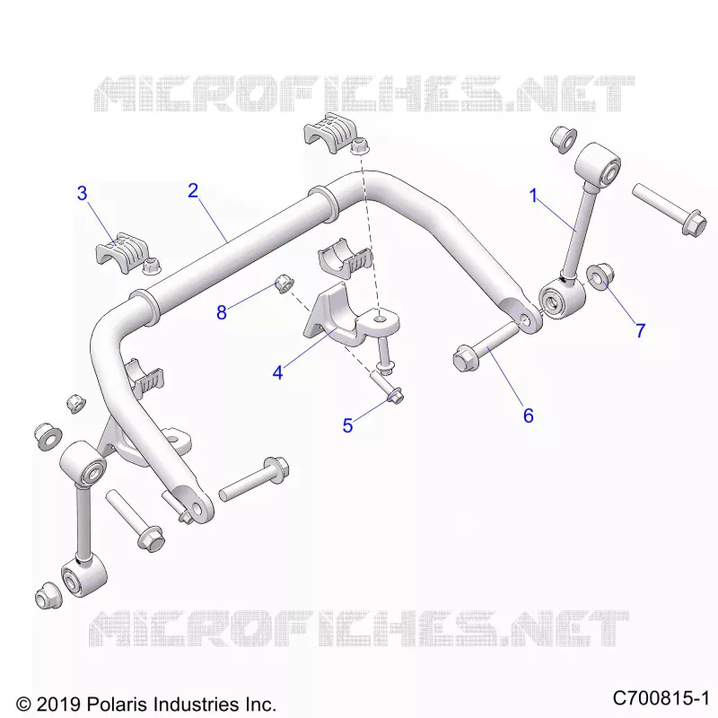 SUSPENSION, FRONT STABILIZER BAR- G21GXH99AL/BL (C700815-1)