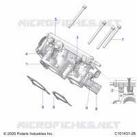 ENGINE, THROTTLE BODY