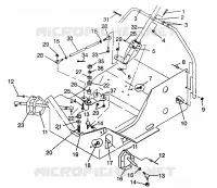 STEERING TRAIL 0972761, EUROPEAN TRAIL E972761,  TRAIL TOURING 0972262, AND (4938313831B007)