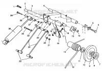 REAR TORQUE ARM TRAIL TOURING 0962262, AND EUROPEAN TRAIL TOURING E962262 (4931763176C008)