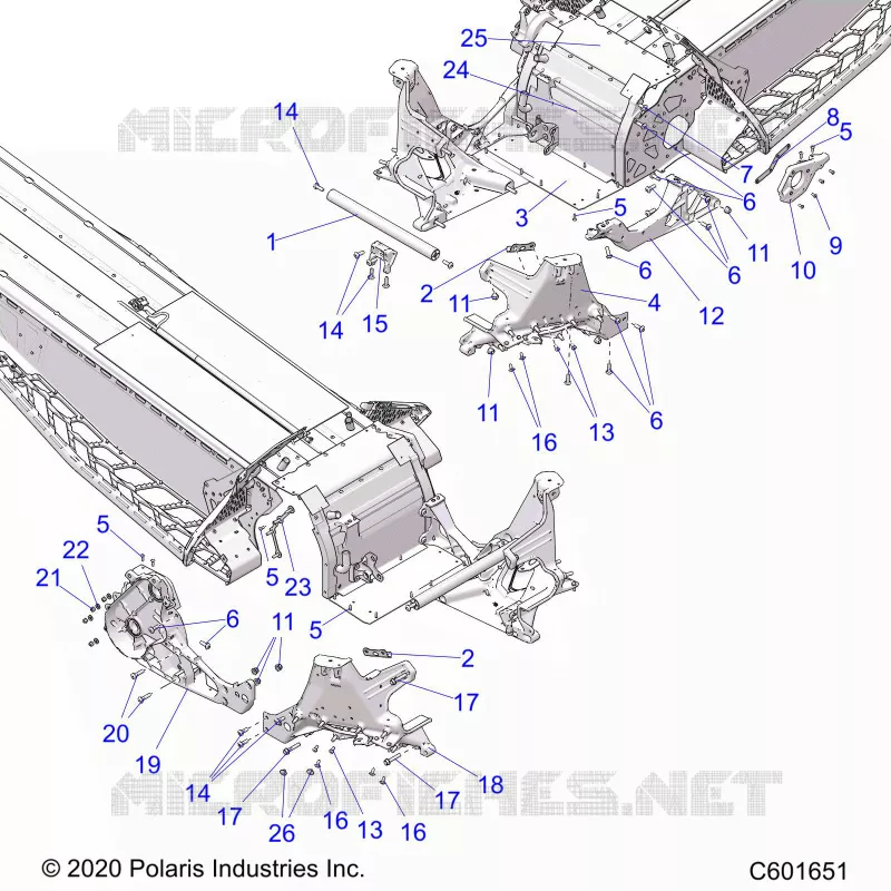CHASSIS, BULKHEAD ASM.