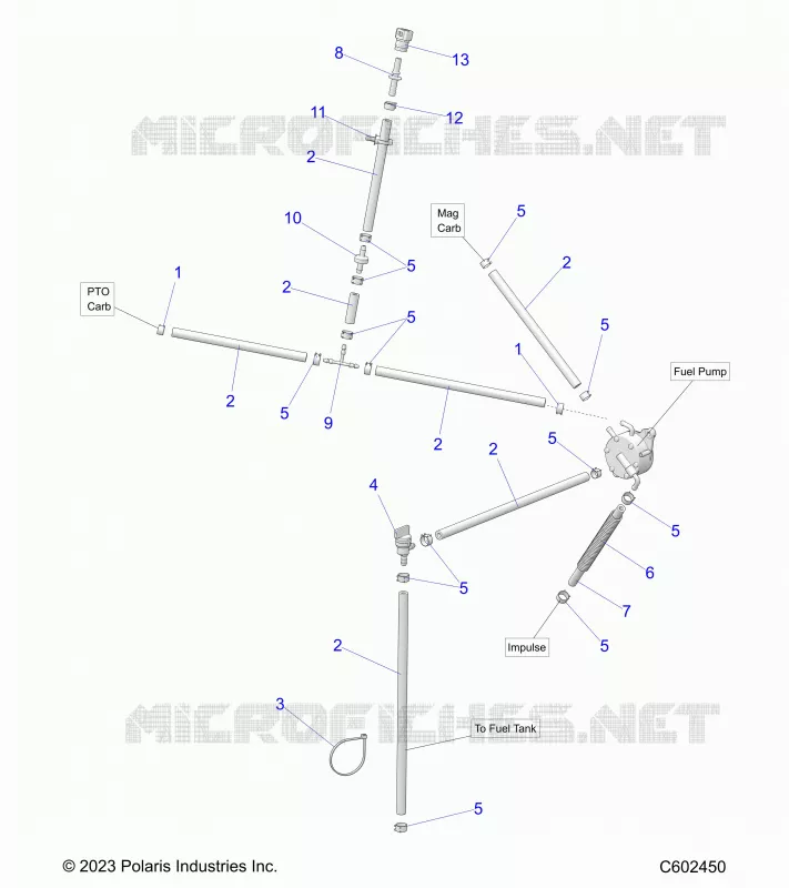 FUEL SYSTEM, FUEL PUMP AND FUEL LINES