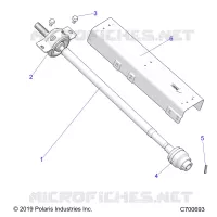 DRIVE TRAIN, FRONT PROP SHAFT