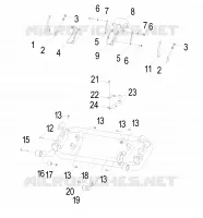 CHASSIS, SWING ARM