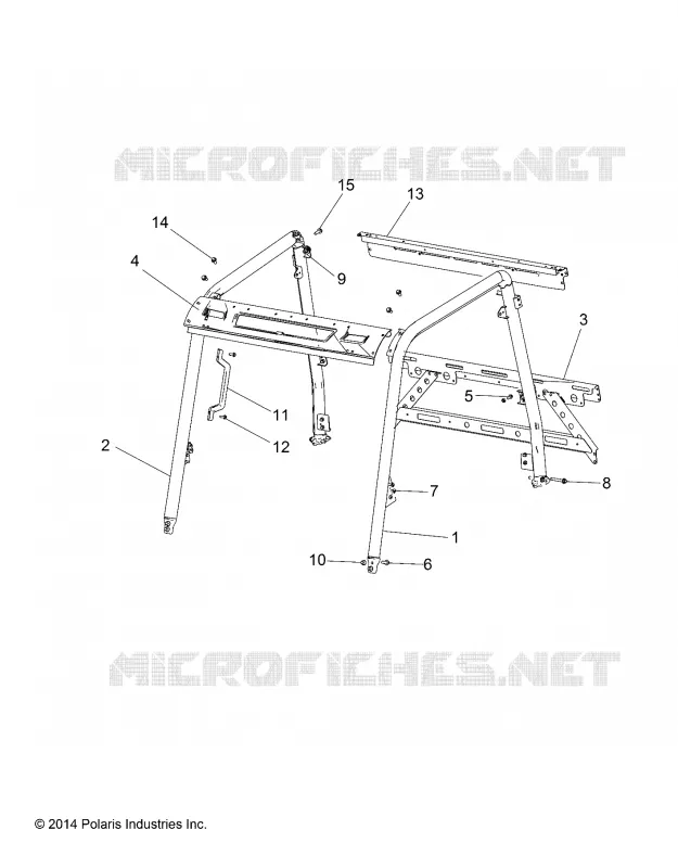 CHASSIS, CAB FRAME