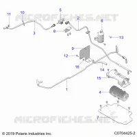 FUEL SYSTEM, FUEL TANK EVAP, CANISTER AND LINES