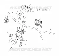 STEERING, HANDLEBAR MOUNTING