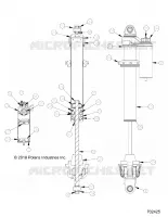 SUSPENSION, FRONT SHOCK INTERNALS