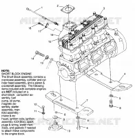 ENGINE MOUNTING SLTX B964590 AND INTL. SLTX I964590 (4935783578B001)