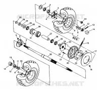 REAR WHEEL DRIVE TRAIL BOSS W968527 (4935883588C002)