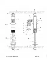 SUSPENSION, REAR SHOCK TRACK, VELOCITY
