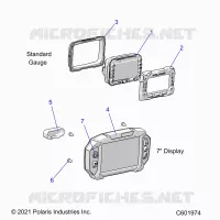 ELECTRICAL, MULTI FUNCTION GAUGE