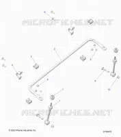 SUSPENSION, FRONT STABILIZER BAR