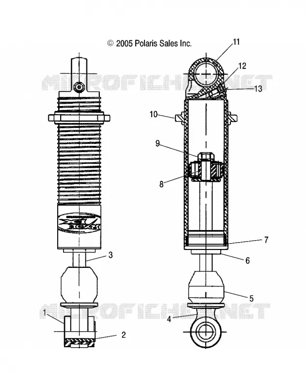 REAR SHOCK TRACK (7042141)