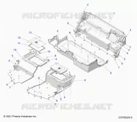 FLOOR, REAR CLOSEOFFS