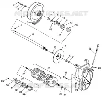 DRIVE TRAIN ULTRA SPX 0975678, ULTRA SPX SE H975678 AND EUROPEAN ULTRA SPX (4939533953B010)