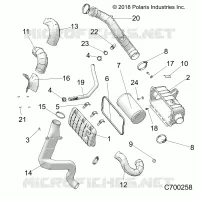 ENGINE, AIR INTAKE SYSTEM