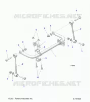 SUSPENSION, FRONT STABILIZER BAR