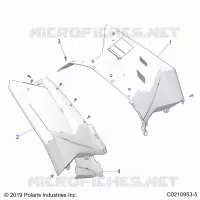REAR BODYWORK CAB AND HEAT SHIELDS