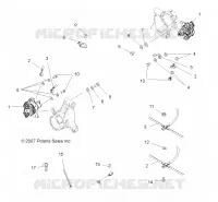 REAR BRAKE BRAKE LINES