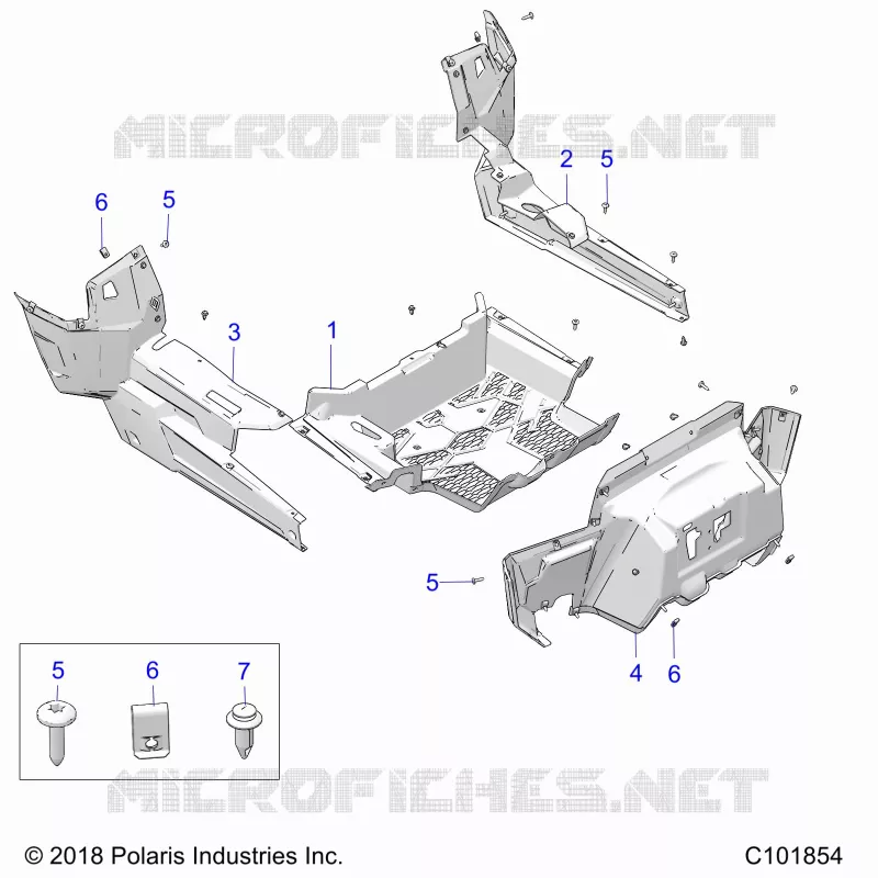 FLOOR AND ROCKER PANELS