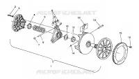DRIVE CLUTCH ASSEMBLY LITE/0933433,STARLITE/0933427 AND  LITE DELUXE/093343 (4922972297019A)