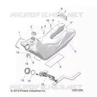 FUEL SYSTEM, FUEL TANK ASM.