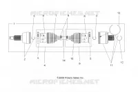DRIVE TRAIN, DRIVE REAR SHAFT