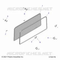 REAR BODYWORK WINDSHIELD