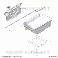 BODY, REAR STORAGE