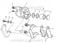 FRONT BRAKE 6X6 250 W938727 (4924092409017A)