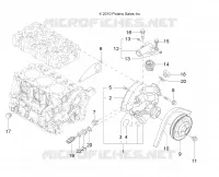 ENGINE, WATER COOLING SYSTEM