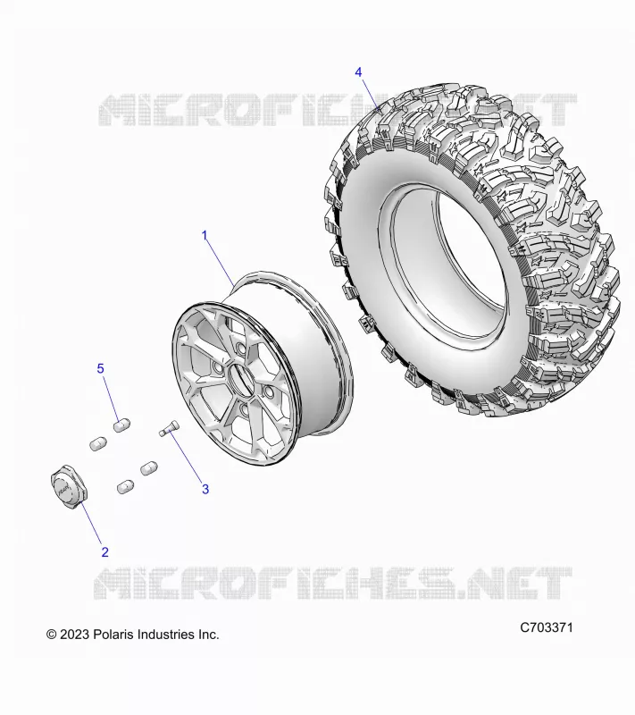 WHEELS, FRONT