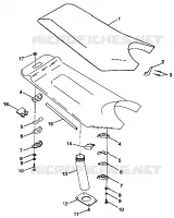 SEAT SL 700 B974071, INTL. SL 700 I974071, SL 700 DELUXE B974072 AND INTL. (4940874087A013)