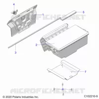 BODY, REAR STORAGE