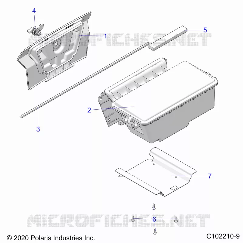BODY, REAR STORAGE