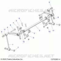 SUSPENSION, FRONT STABILIZER BAR