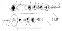 CENTER TIGHTENER ASSEMBLY 4X4 250 W938127 (4924042404021A)