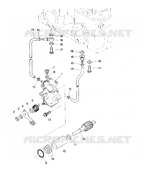 OIL PUMP    400 (4915411541049A)