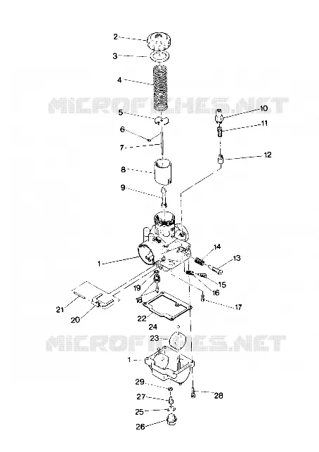 CARBURETOR SUPERTRAK DEALER MUST VERIFY JETTING      CARBURETOR N (4917131713030A)