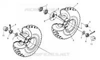 MIDDLE WHEEL ASSEMBLY 6X6 400L