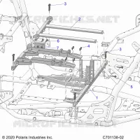 CHASSIS, SEAT AND CENTER CONSOLE MOUNTING