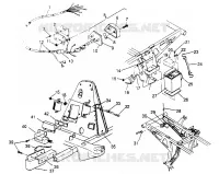 ELECTRICAL/TAILLIGHT ASSEMBLY  4X4 400L W948140 (4926772677C009)