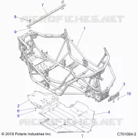 CHASSIS, MAIN FRAME AND SKID PLATE