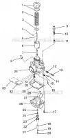 CARBURETOR LITE 0973433 AND LITE DELUXE 0973431 (4938273827C006)