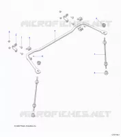 SUSPENSION, REAR STABILIZER BAR
