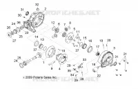DRIVE TRAIN, REAR GEARCASE